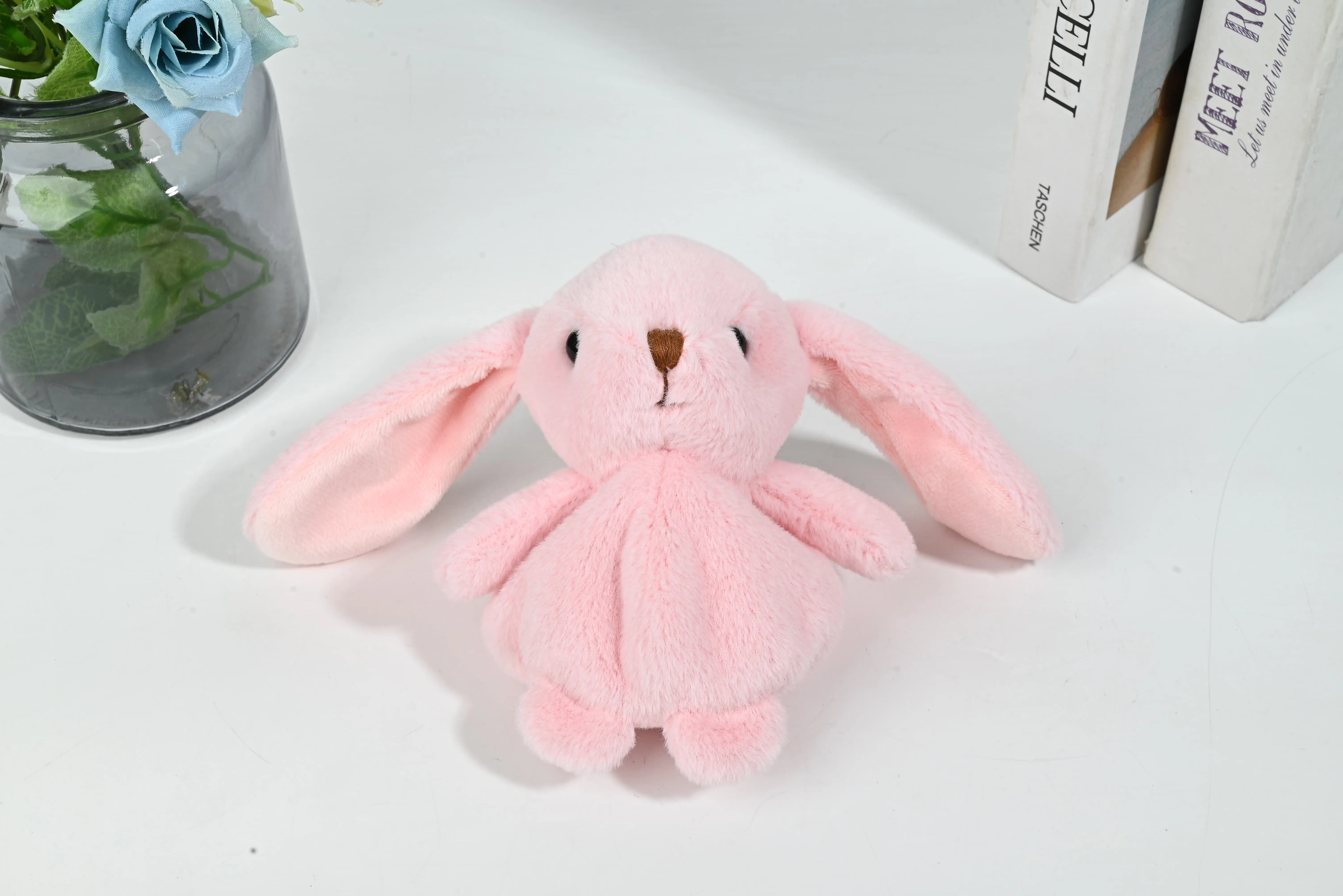 Wholesale 8-Pack Mini Plush Animal Keychain Set - Portable Stuffed Charms for Bags & Gifts Manufacturers, Supplier