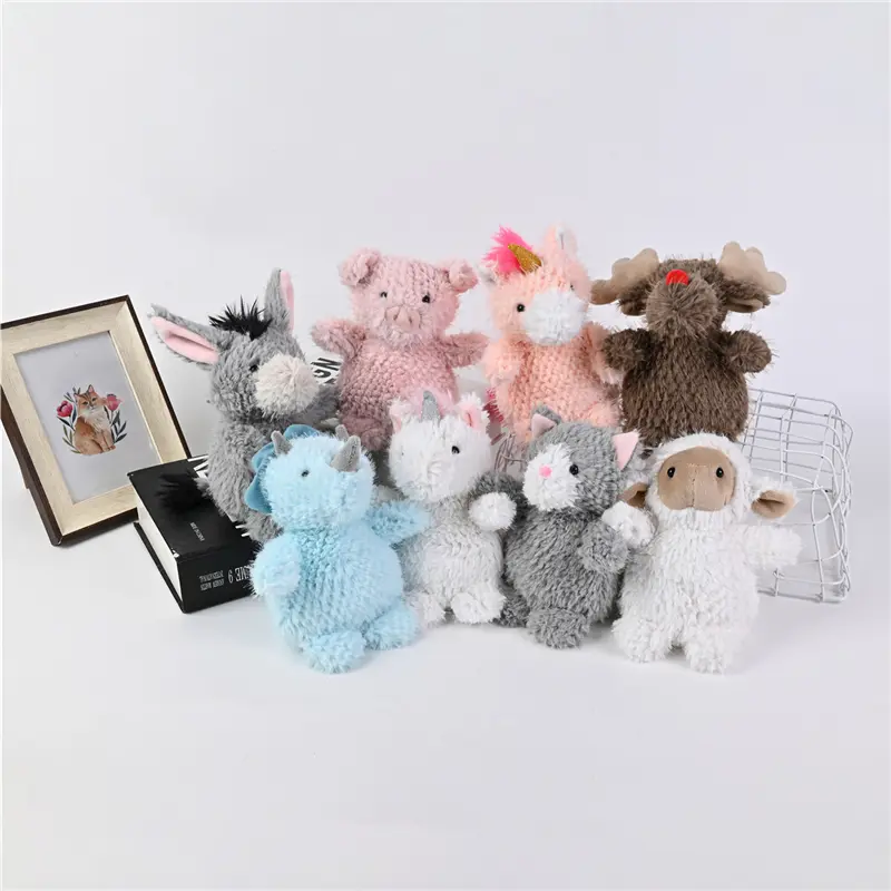 China Cute Frog Sheep Duck Rabbit Cat Stuffed Animal Plush Toy Manufacturers, Factories