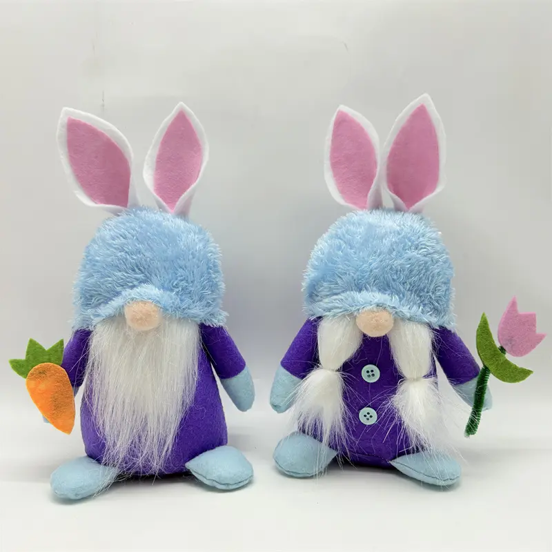 Wholesale Colorful Easter Bunny Dolls - Vibrant Decor for Your Holiday Supplier, Factory