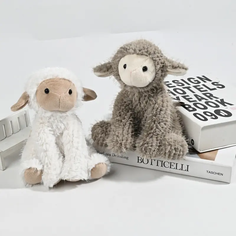 China Fluffy Sheep Plush Toys - Soft Multi-Color Stuffed Animal Dolls Manufacturers, Factories