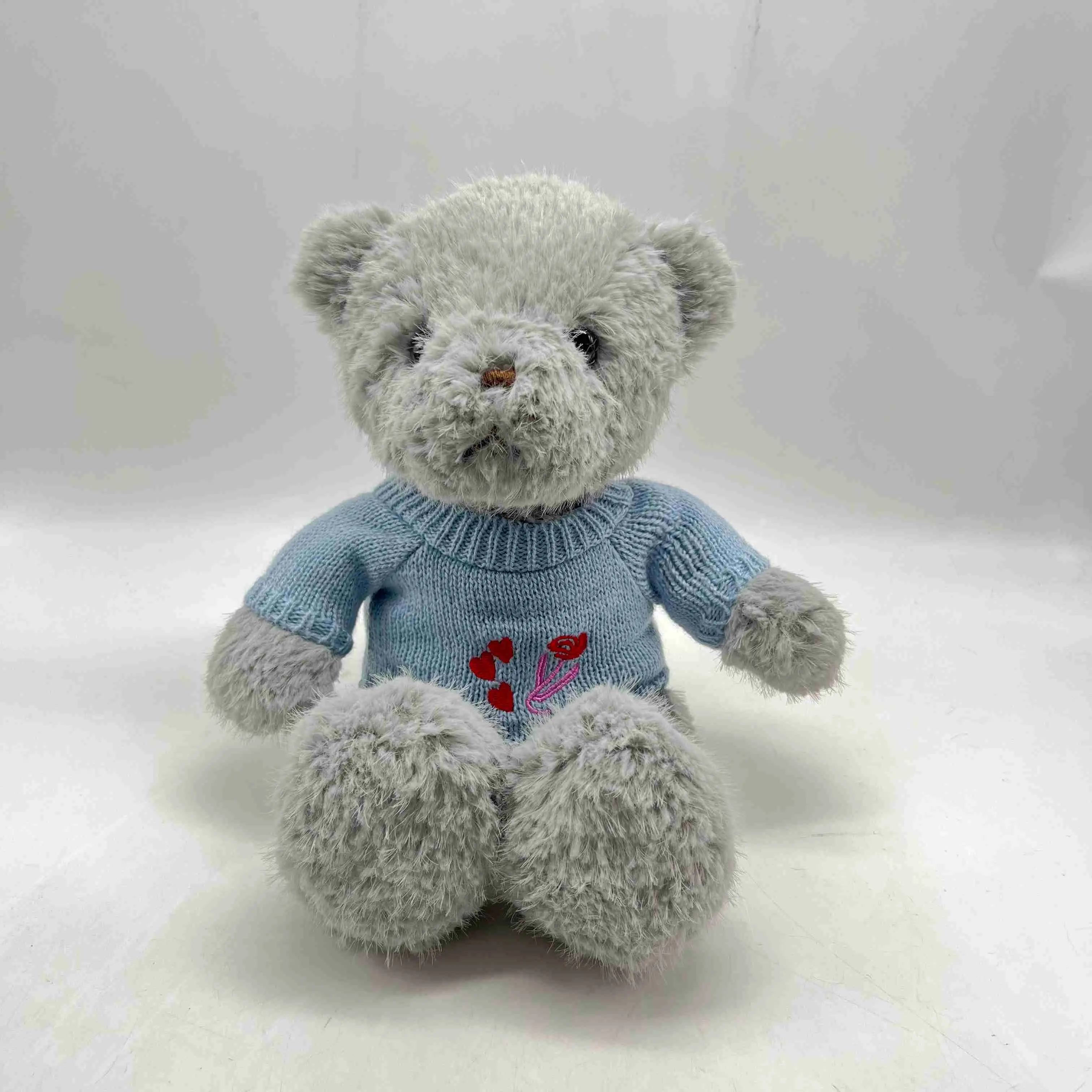 Wholesale Cute Sitting Teddy Bears in Sweaters - Multiple Colors, Soft Stuffed Animals for Kids & Gifts Manufacturer, Factories