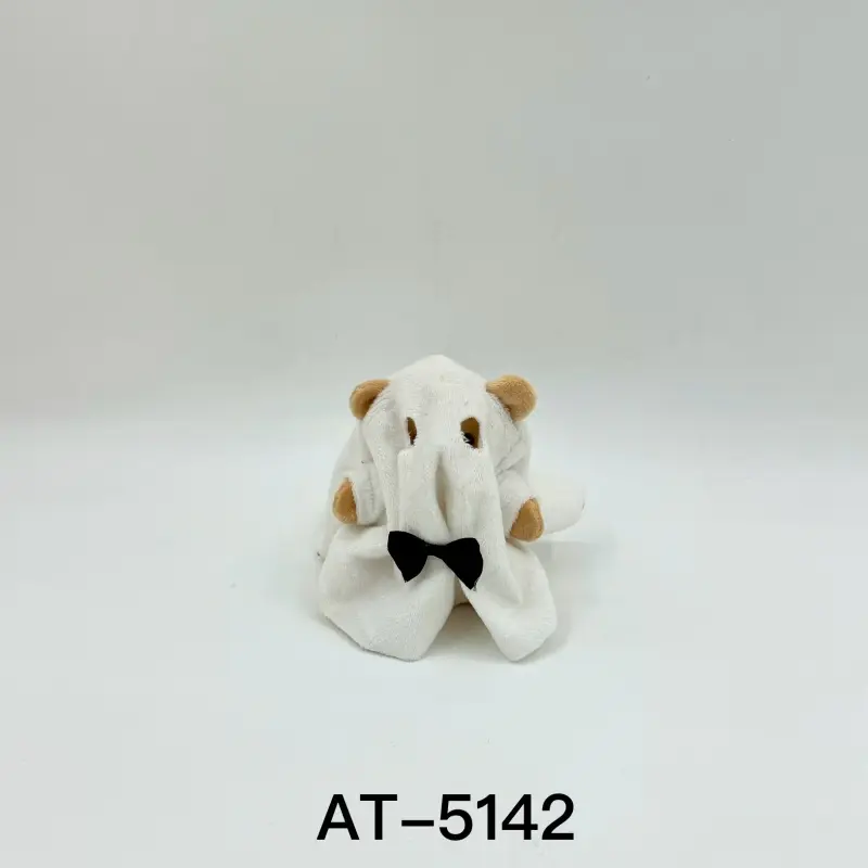 Spooky Cute Ghost Teddy Bear — Halloween DIY plush toy
