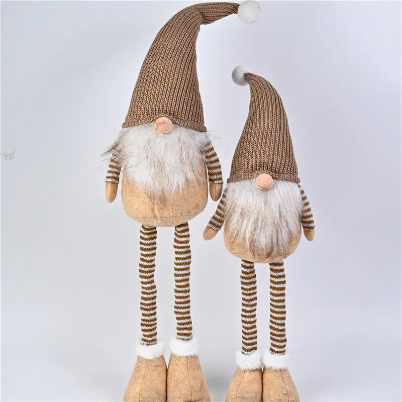 China Merry Christmas Big Gnome Plush Stretchable Christmas Decoration Supplies Christmas Ornaments SET Factory, Factories