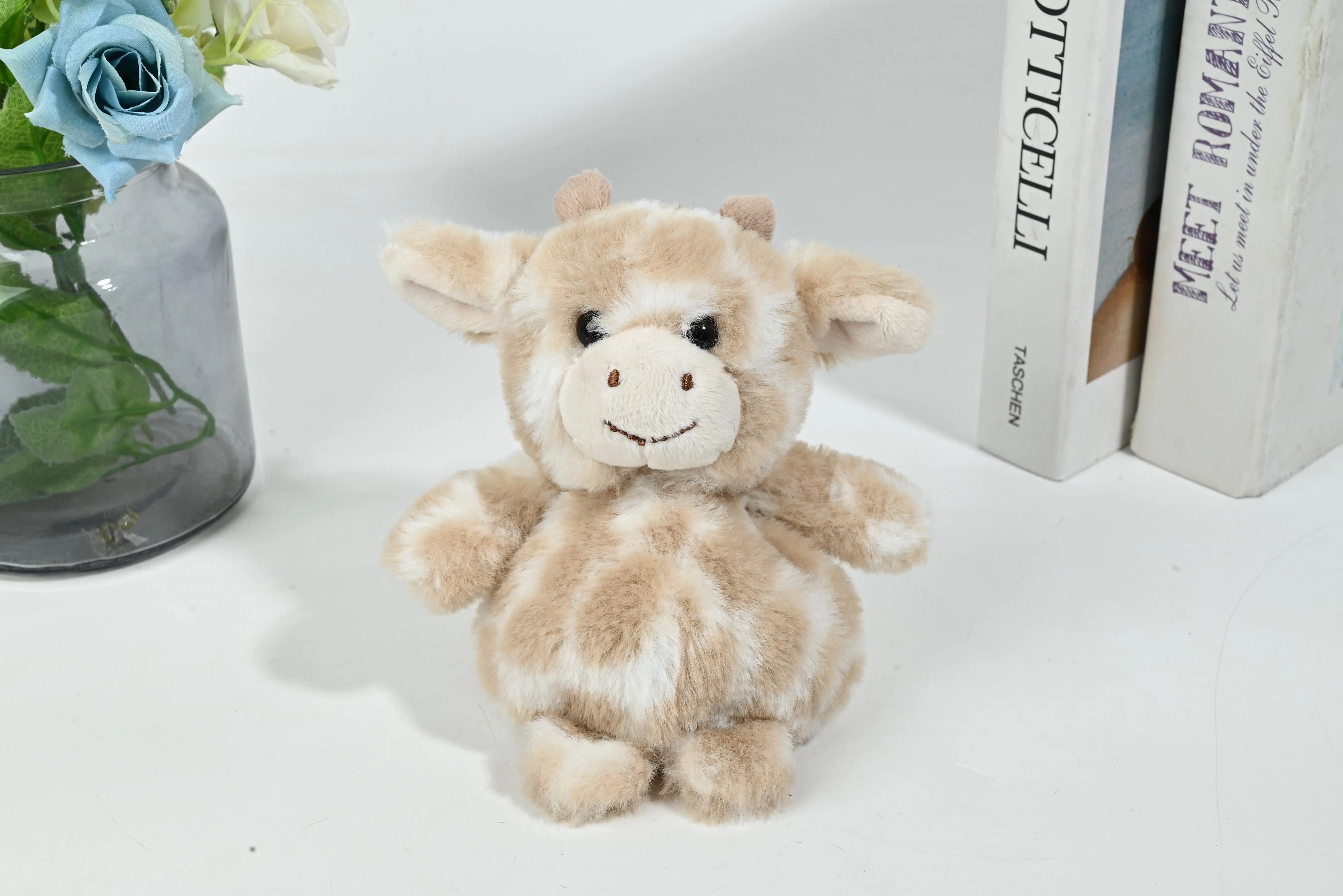 Wholesale 8-Pack Mini Plush Animal Keychain Set - Portable Stuffed Charms for Bags & Gifts Manufacturers, Supplier