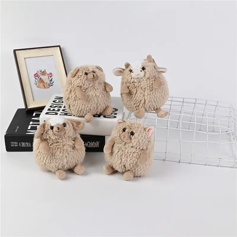 Wholesale Luxury Fashion Creative Stuffed Animals Cute Lovely Hedgehog Shaped Plush Toys Bag Car Phone Pendant Keyring Supplier, Factories