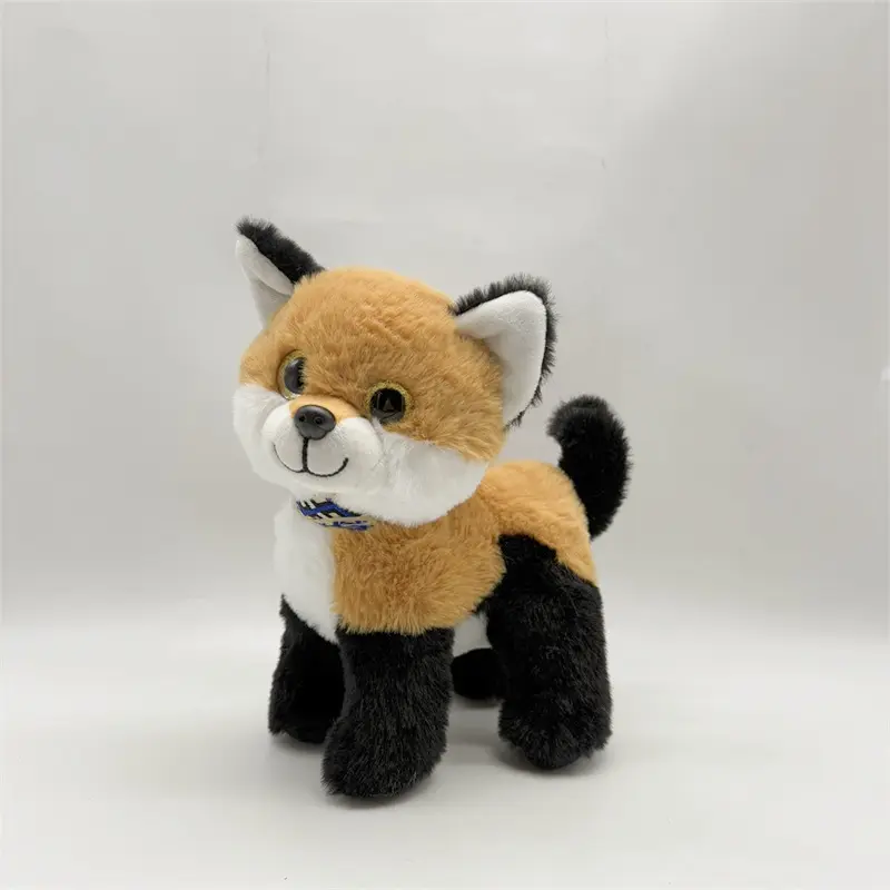 China Lifelike Fluffy Animal Plush Collection | Sparkling Eyes & Exquisite Collars Manufacturers, Supplier