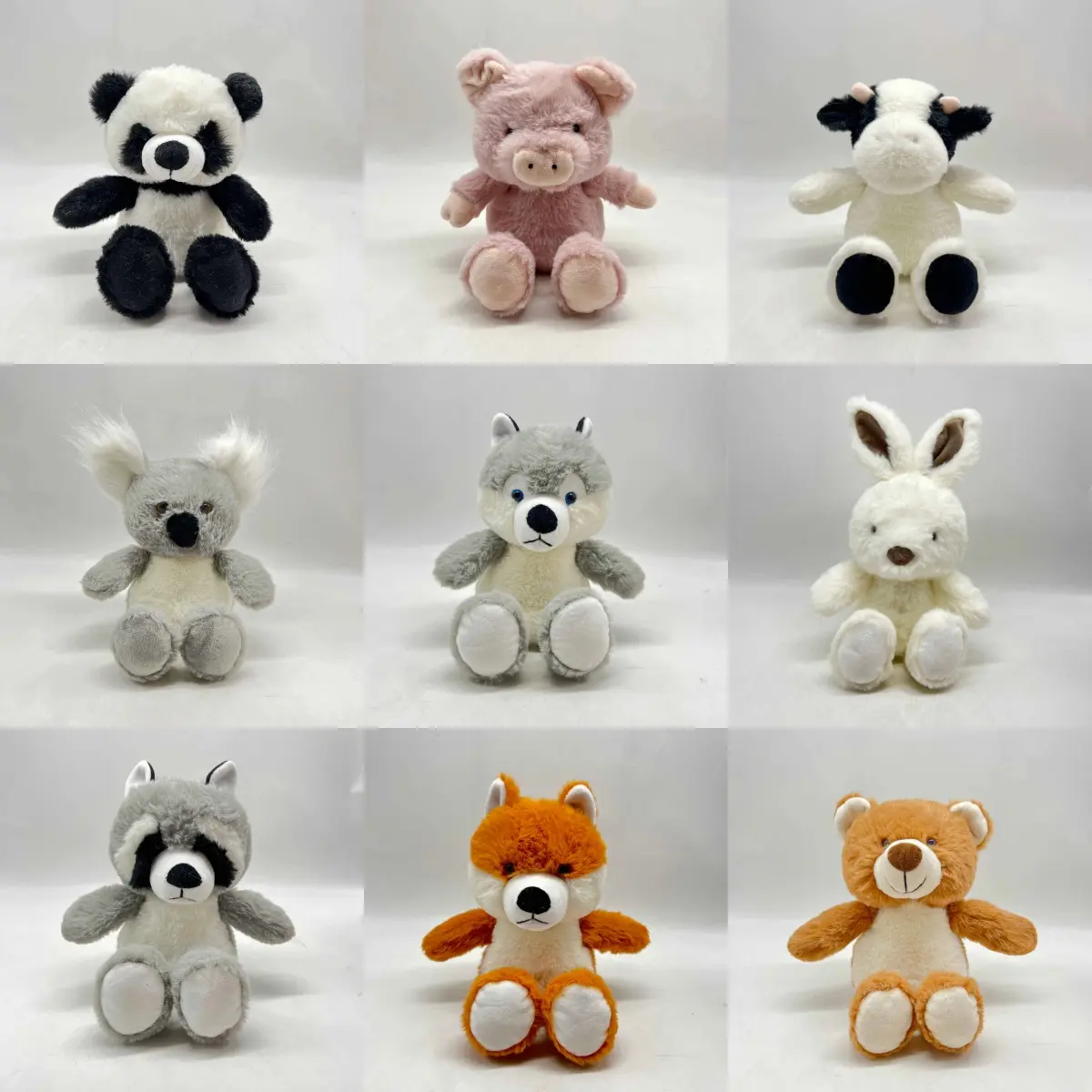Wholesale Adorable Sitting Plush Toys of Various Animals, Multiple Cute Animal Types, Must - Have Soft Stuffed Dolls Manufacturer, Suppliers