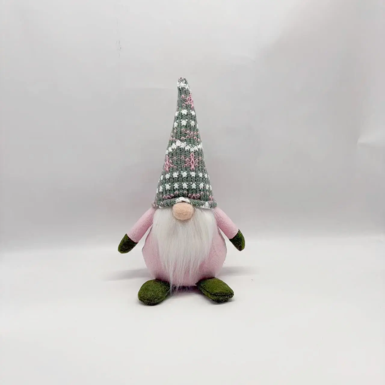 Wholesale Pink & Green Christmas Gnome Plush Set | 3-Pack Festive Tomte Decor Factory, Factories