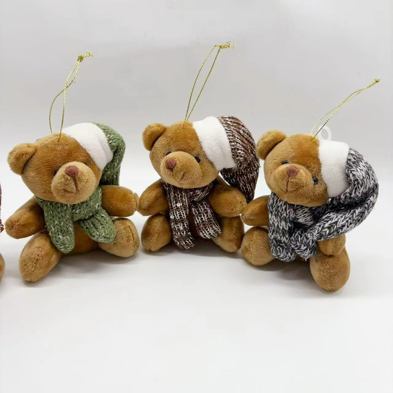Wholesale Christmas Bear Plush Keychain Holiday Decoration Manufacturers, Suppliers