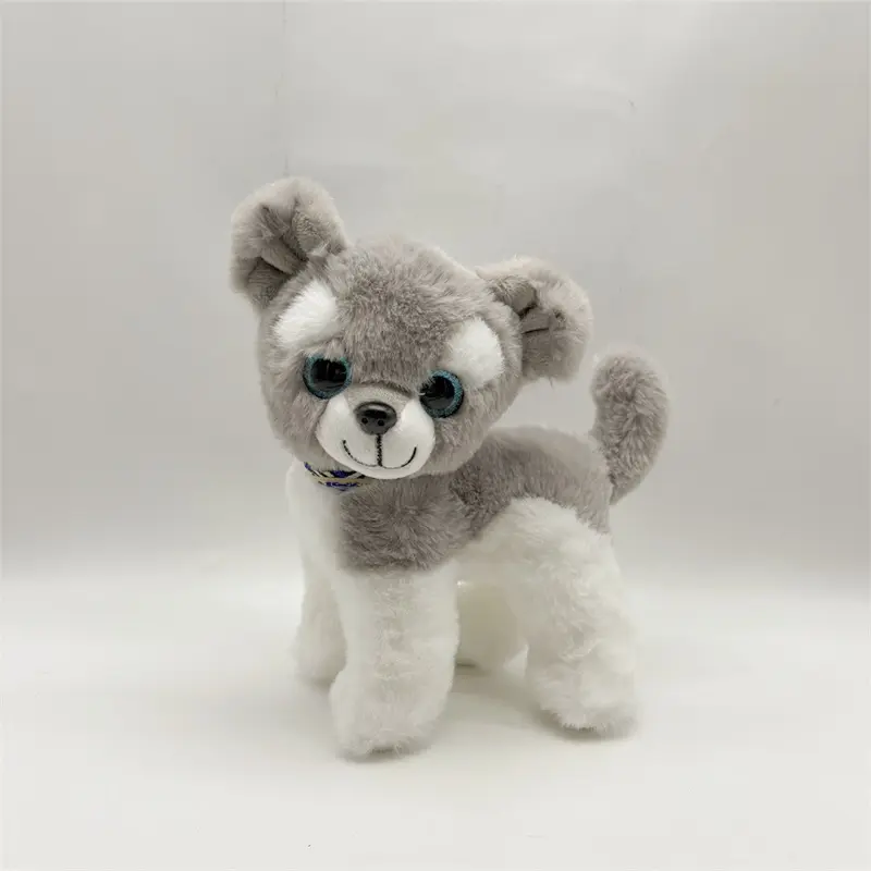 China Lifelike Fluffy Animal Plush Collection | Sparkling Eyes & Exquisite Collars Manufacturers, Supplier