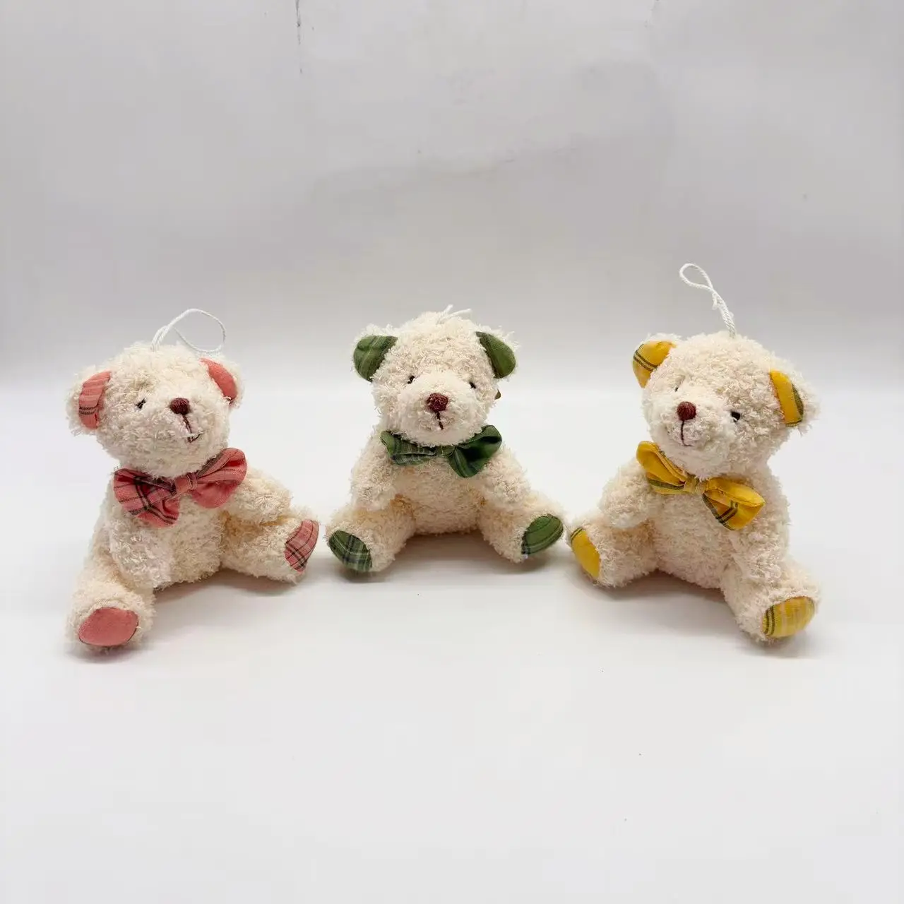 China Floral Bow Plush Teddy Bear Ornaments (Assorted Colors) Manufacturer, Factories