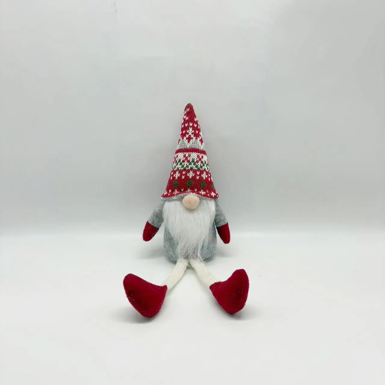 China Holiday Gnome Decorations | Red & White Knit Hat Christmas Gnomes Manufacturer, Suppliers