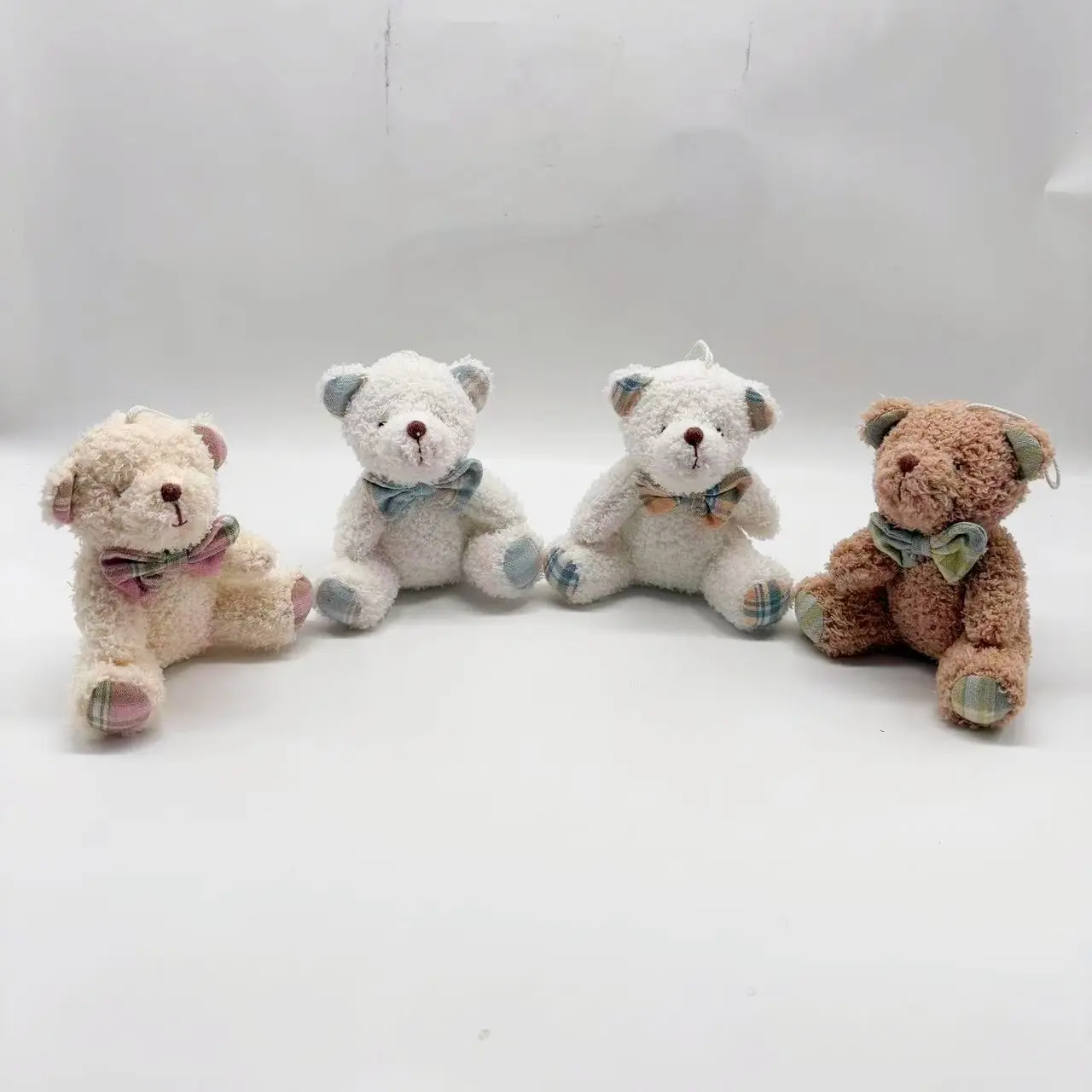 China Floral Bow Plush Teddy Bear Ornaments (Assorted Colors) Manufacturer, Factories