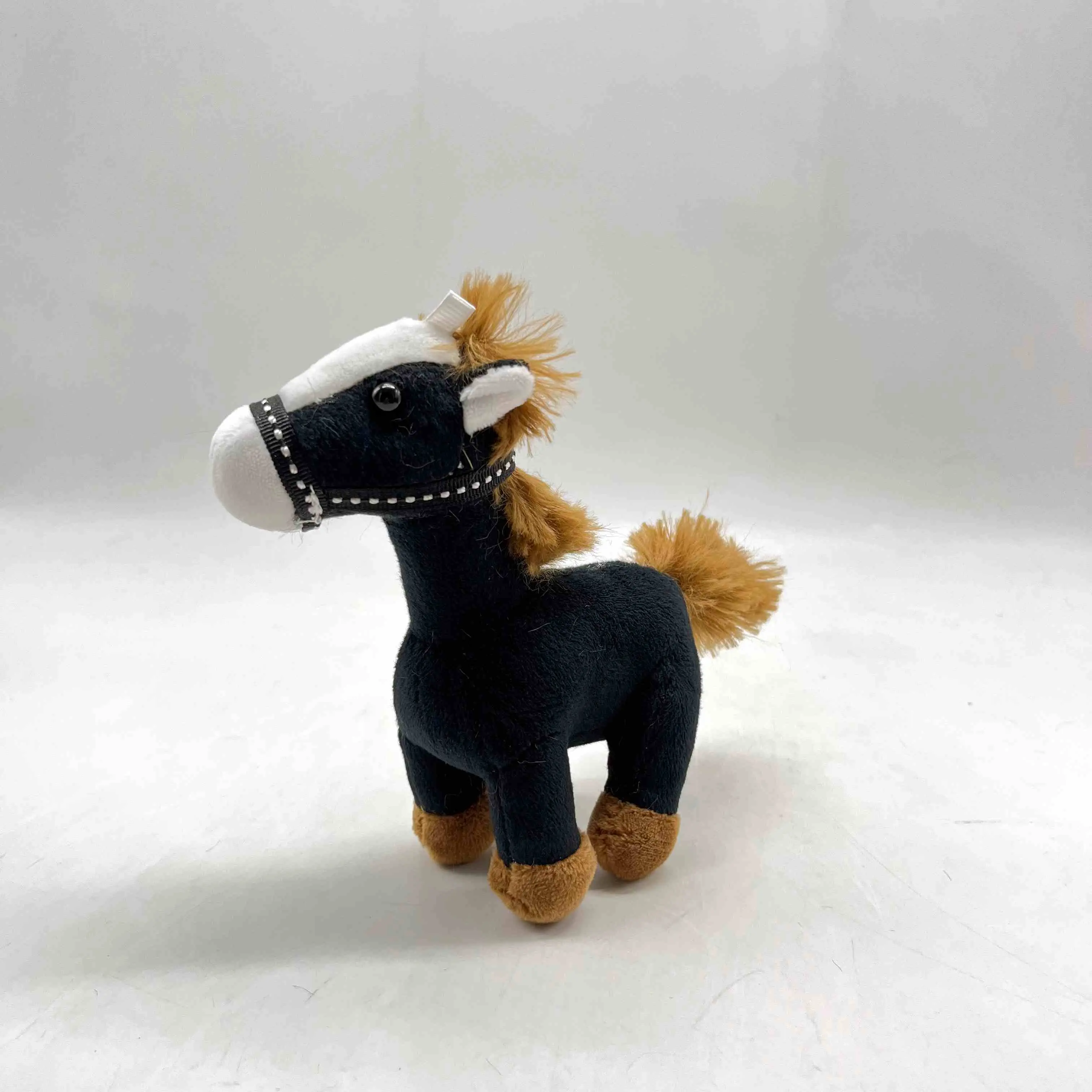 China Adorable Standing Horse Plush Toys - Two Sizes, Two Colors, Cute Soft Stuffed Animals Factory, Factories