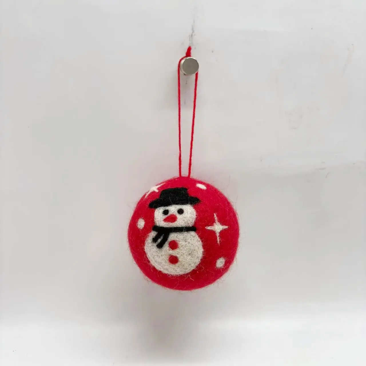 Wholesale Woollen Christmas Ball Ornaments Set: Santa/Snowman Festive Hanging Decor Suppliers, Factories