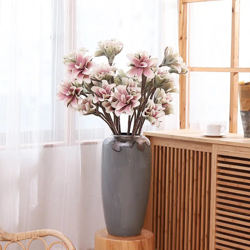 Wholesale High Quality Real Touch EVA Artificial Flowers For Table Center Piece Wedding Party Home Decoration Suppliers, Factory