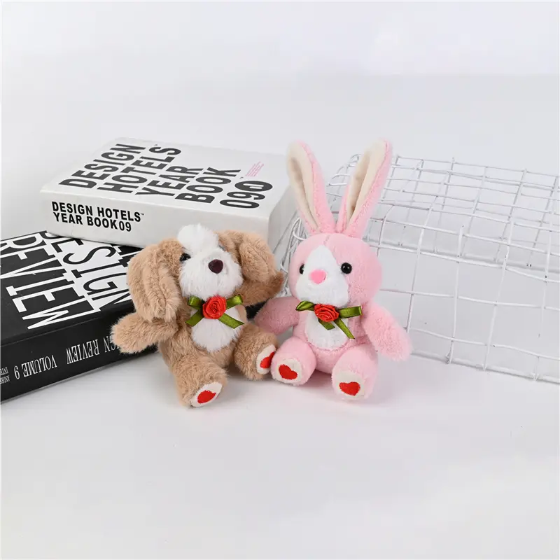 Wholesale Mini Soft Plush Keychain Custom Logo Dress up Cheap Promotion Plush Toys Suppliers, Factory
