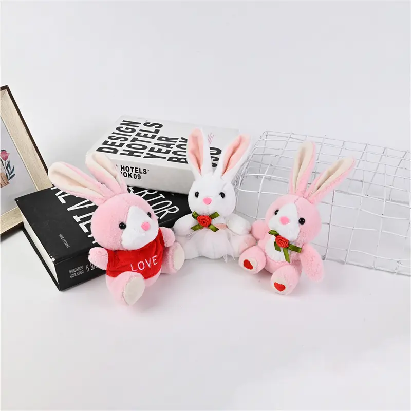 Wholesale Mini Soft Plush Keychain Custom Logo Dress up Cheap Promotion Plush Toys Suppliers, Factory