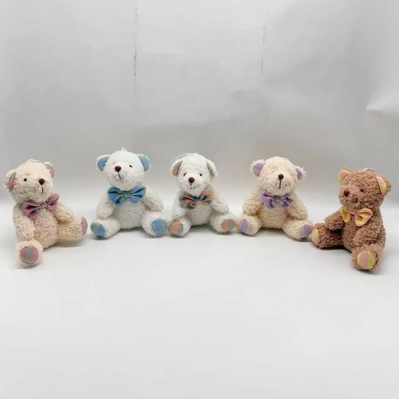 China Floral Bow Plush Teddy Bear Ornaments (Assorted Colors) Manufacturer, Factories