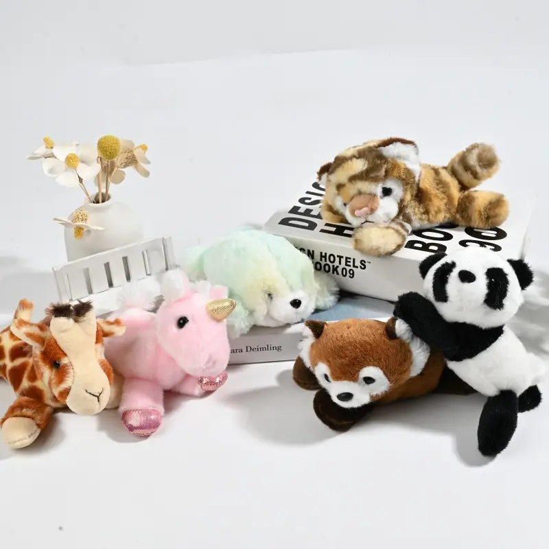 Wholesale Assorted Mini Animal Plush Set - Cute Stuffed Tiger/Panda/Giraffe Toys Manufacturer, Manufacturers