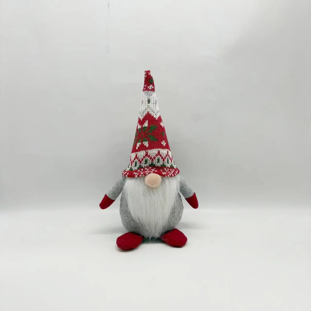 China Holiday Gnome Decorations | Red & White Knit Hat Christmas Gnomes Manufacturer, Suppliers