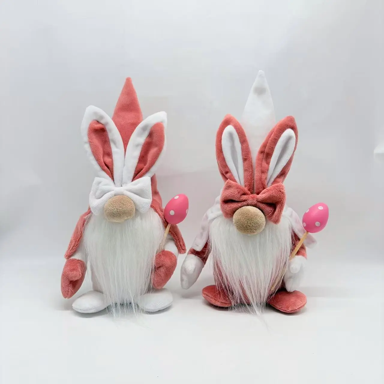 China Easter Bunny Gnome Duo Set - Cute Plush Decor for Spring & Holiday Manufacturer, Factories