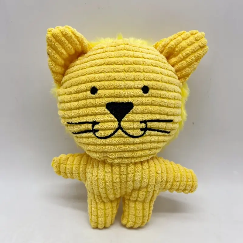Wholesale Corduroy Animal Toy Set | Cat, Cow, Pig, Koala Plush Chew Toys Manufacturer, Factories
