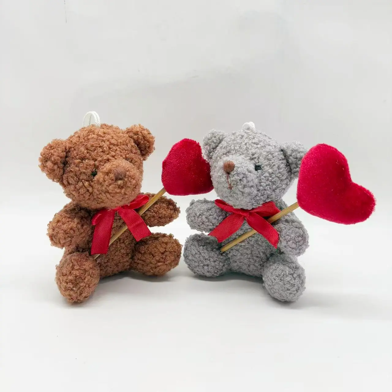 Wholesale Assorted Color Bear Plush with Love Heart Accent Suppliers, Factory