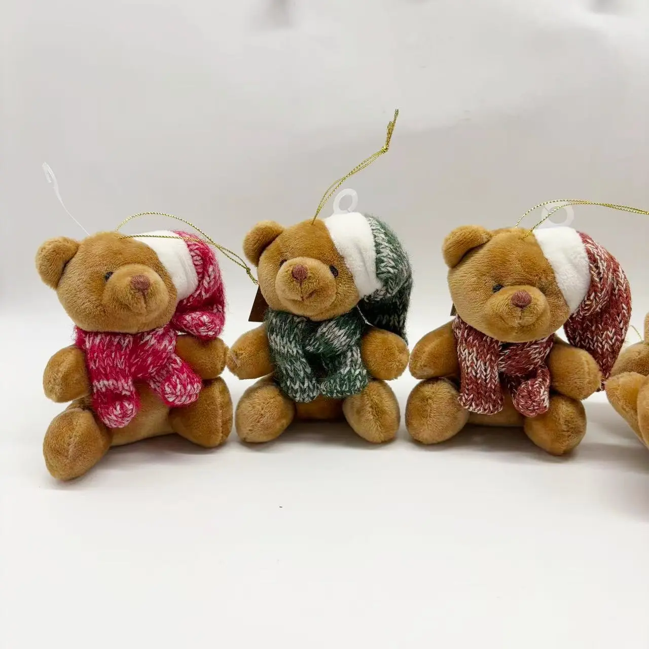 Wholesale Christmas Bear Plush Keychain Holiday Decoration Manufacturers, Suppliers