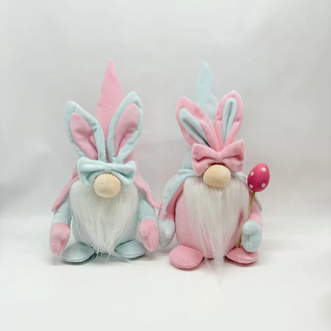 China Easter Bunny Gnome Duo Set - Cute Plush Decor for Spring & Holiday Manufacturer, Factories