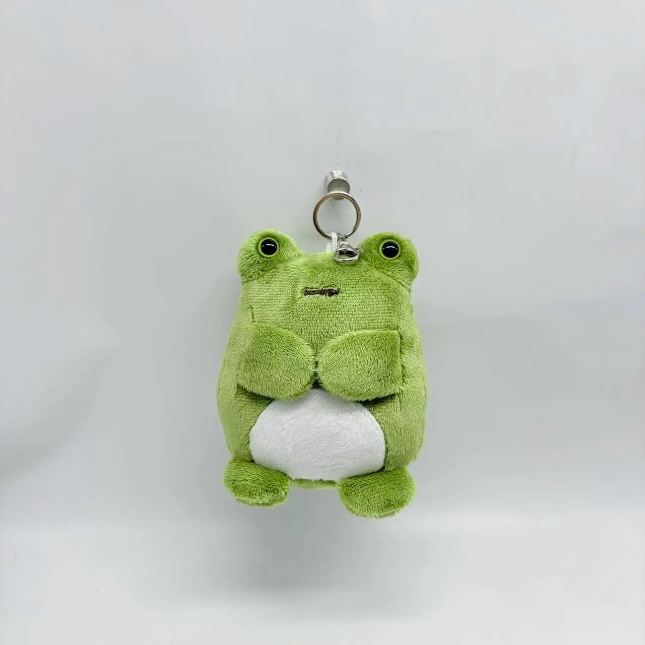 Wholesale Adorable Overalls Bunny Keychains | Soft Plush Accessories for Gifts-1 Manufacturer, Suppliers
