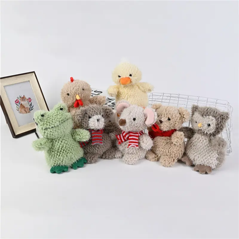 China Cute Frog Sheep Duck Rabbit Cat Stuffed Animal Plush Toy Manufacturers, Factories