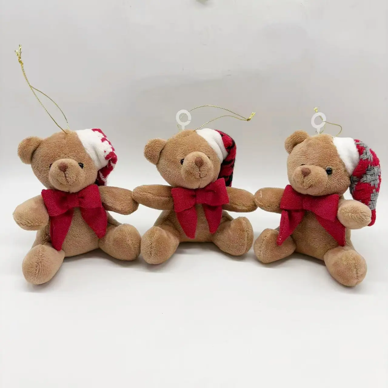Wholesale Christmas Bear Plush Keychain Holiday Decoration Manufacturers, Suppliers