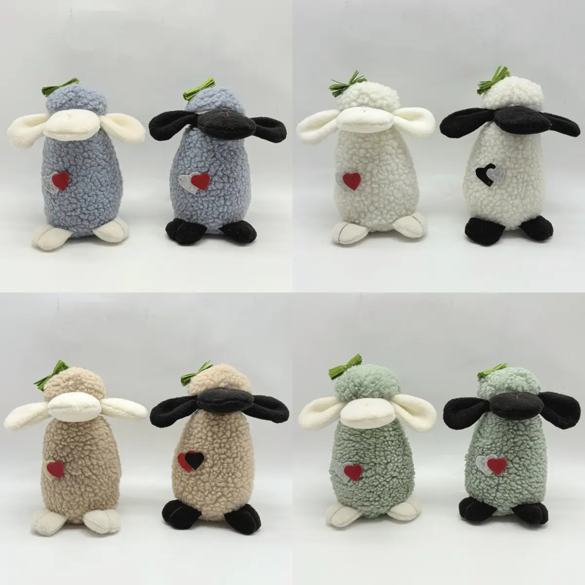 Wholesale 4 - Color Cute Heart - Shaped Sheep Ornaments: Bring Easter Joy to Your Home! Supplier, Factory