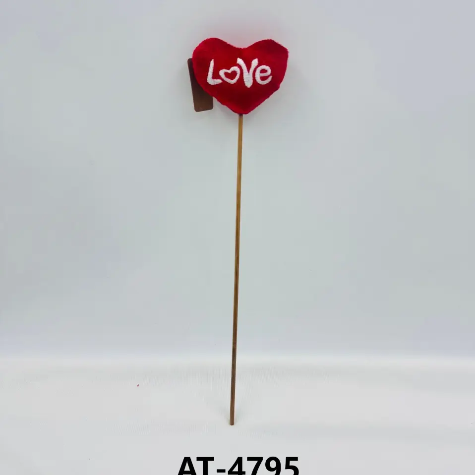 Wholesale Love-Themed Teddy Sticks: Fluffy Bear & Heart Picks for Celebrations Manufacturer, Manufacturers