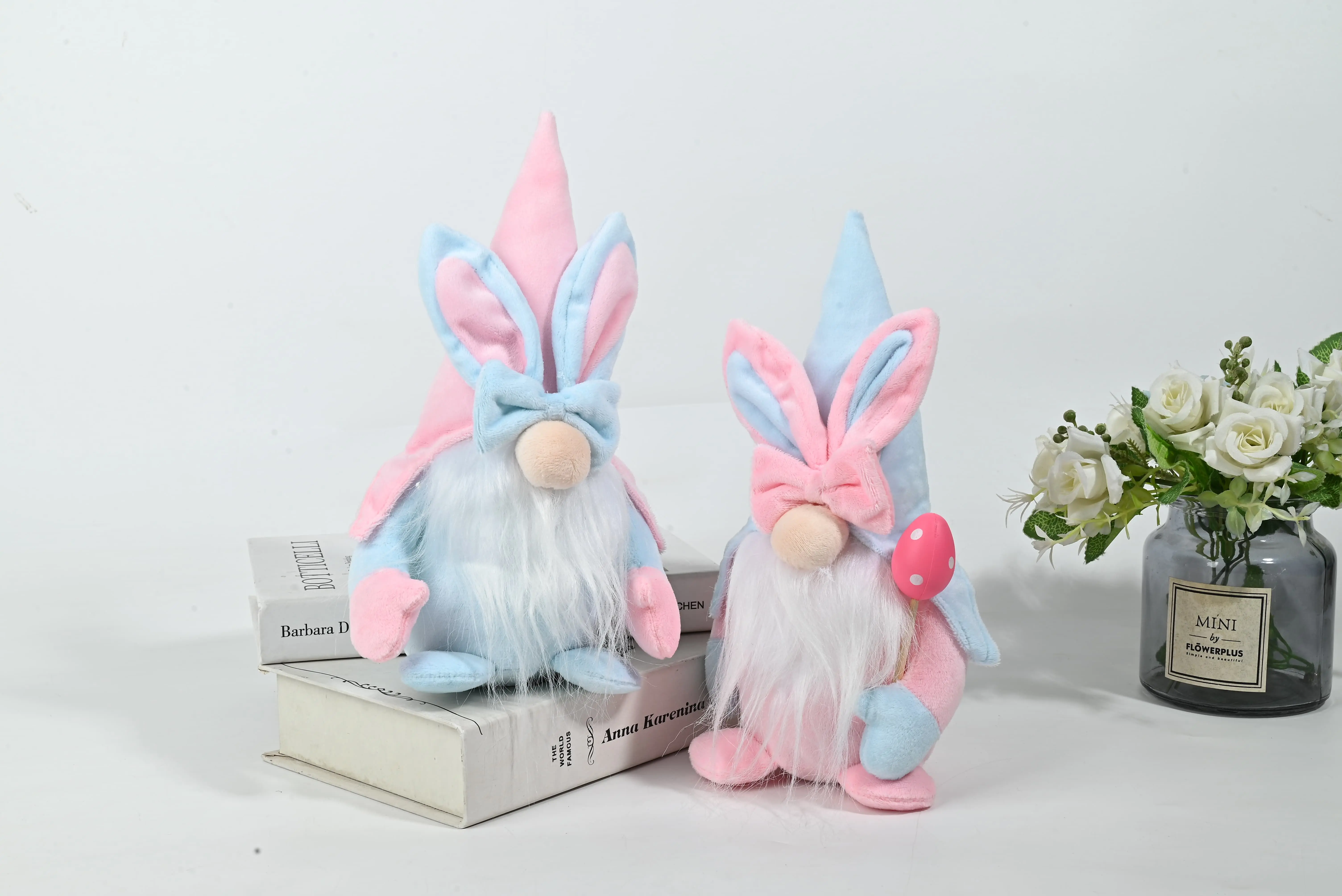 China Easter Bunny Gnome Duo Set - Cute Plush Decor for Spring & Holiday Manufacturer, Factories
