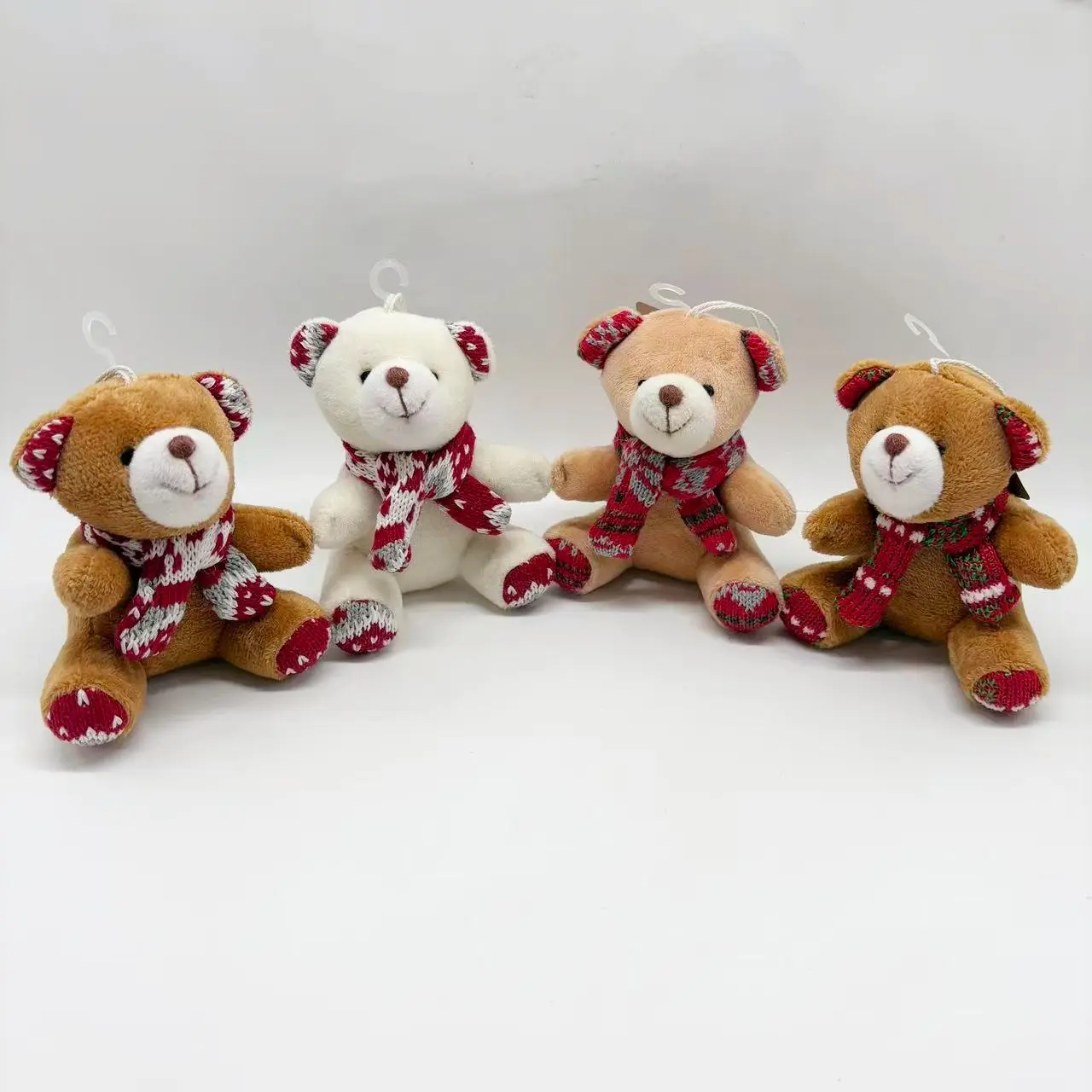 China Floral Bow Plush Teddy Bear Ornaments (Assorted Colors) Manufacturer, Factories