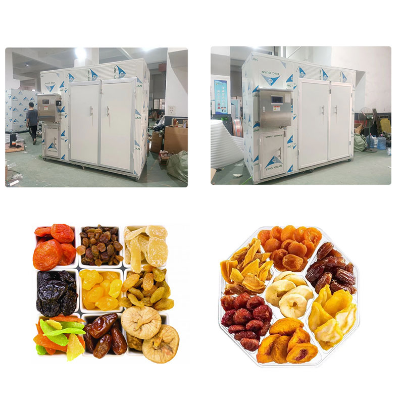 Industrial Electric Air Source Heat Pump Sausage Food Vegetable Fruit Dehydrator