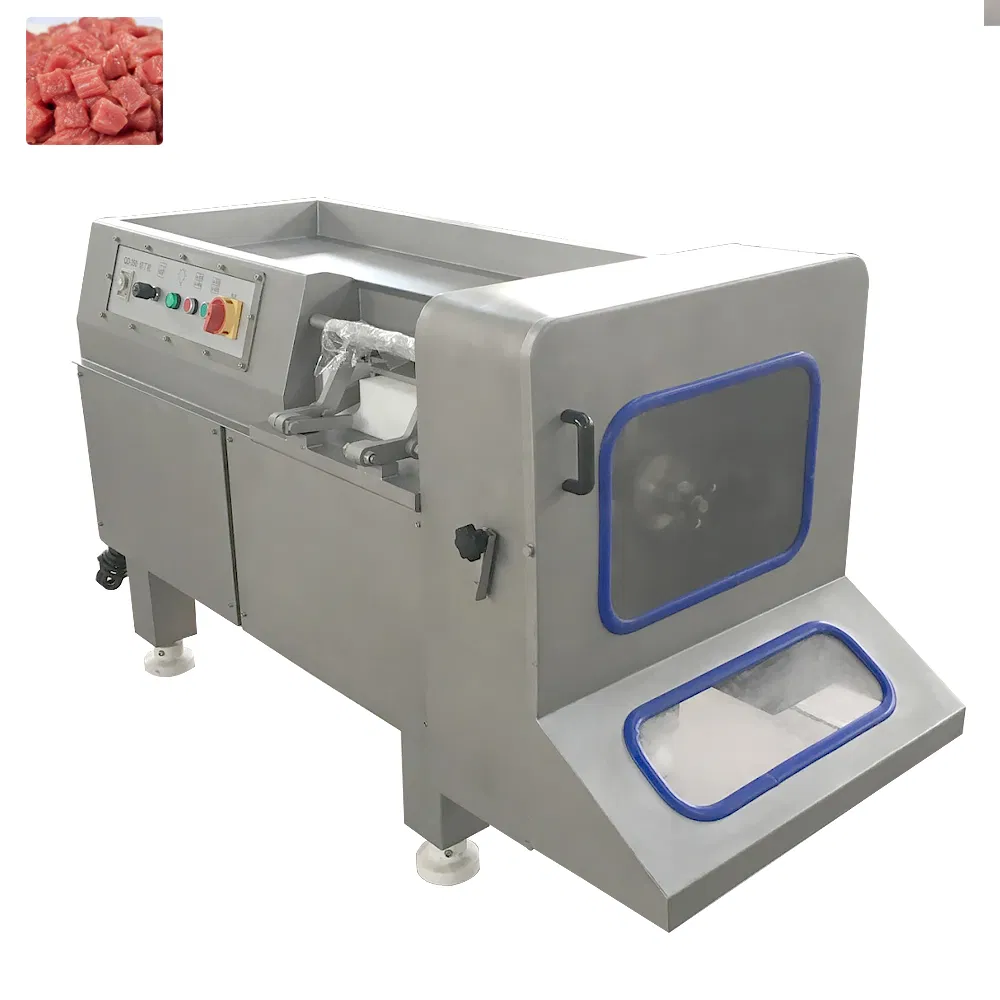 Máquina de Corte de Ossos de Carne Congelada Máquina de Corte de Carne Preço no Paquistão Máquina Automática de Corte de Carne Fresca Máquina de Corte em Cubos de Carne Máquina Industrial Congelada