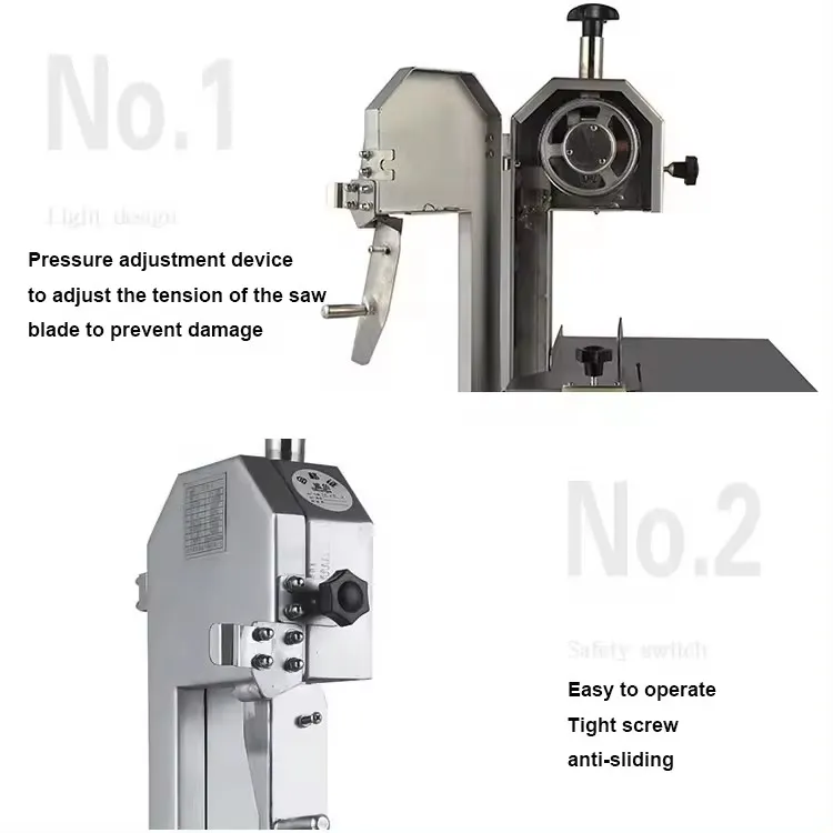 Máquina Automática de Corte de Ossos / Serra para Cortar Carne Congelada