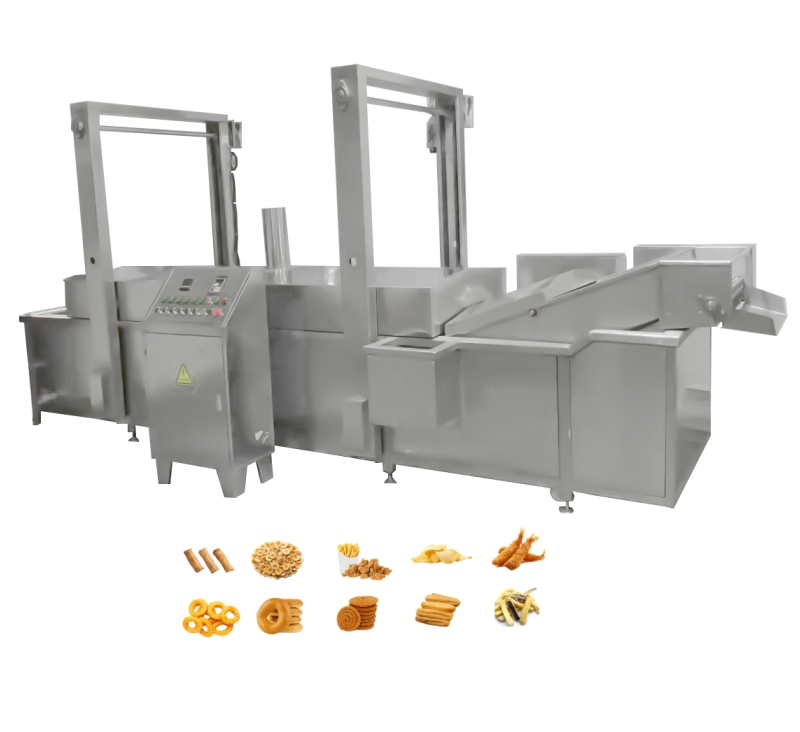 Sistema Automático de Fritura em Promoção para Fábrica de Fabricação de Batatas Fritas
