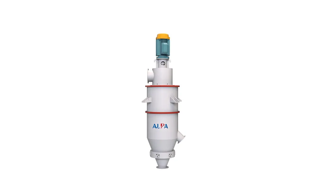 D50: 1-25um Sistema de Classificador de Ar para Pó Ultrafino Classificação e Separação