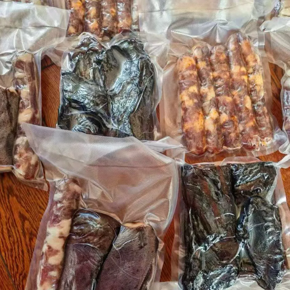 Equipamento de Embalagem a Vácuo Rolante Contínuo para Frutos do Mar