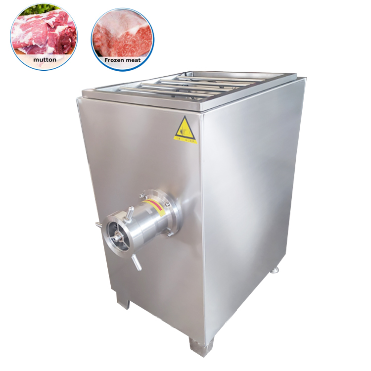 Moedor de Carne Congelada Comercial Barato Moedor de Carne Caseiro Moedor de Carne em Aço Inoxidável Cortador Fatiador de Carne Congelada Moedor de Carne Congelada Industrial