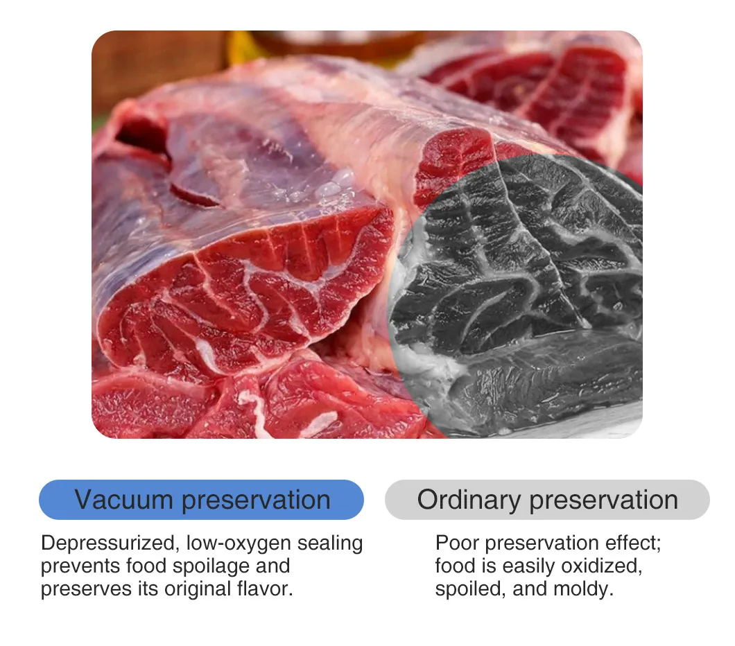 Equipamento de Embalagem a Vácuo Industrial para Fábrica de Carne e Linha de Processamento de Alimentos