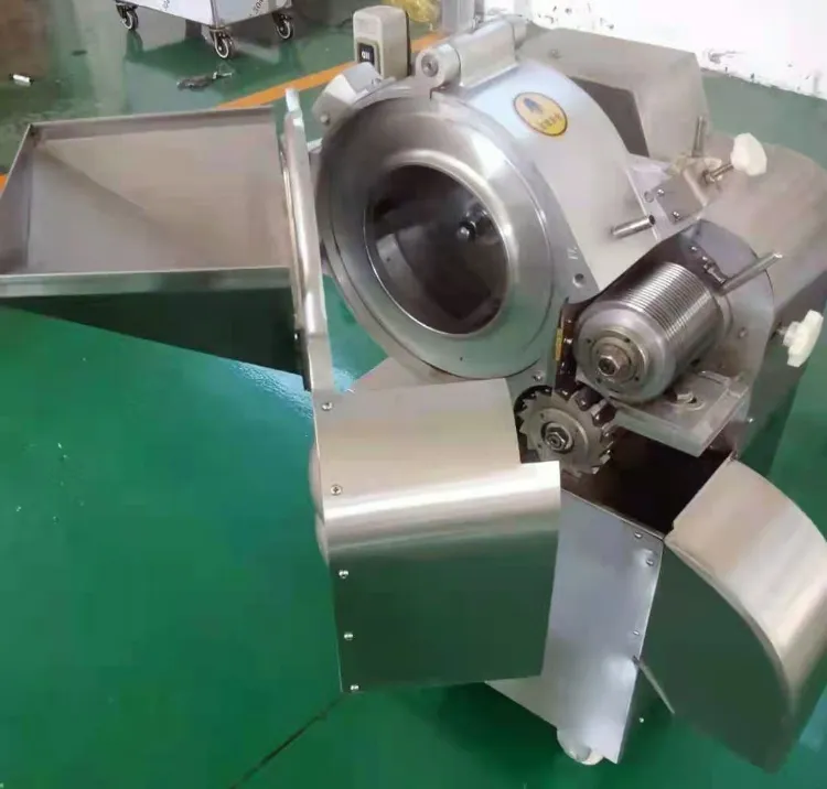 Máquina Industrial de Dicer de Manga e Legumes Máquina de Corte de Batata em Cubos