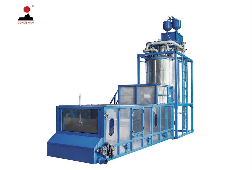 Equipamento de Expansão Prévia de Espuma EPS de Poliestireno com Estrutura de Aço Inoxidável para Fábricas de Caixas de Embalagem