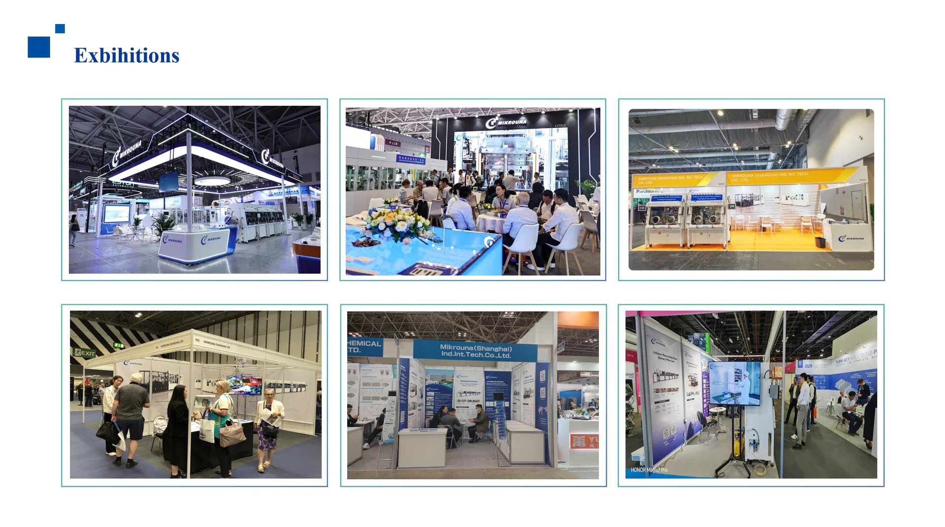 Exposições Globais de Energia e Baterias
