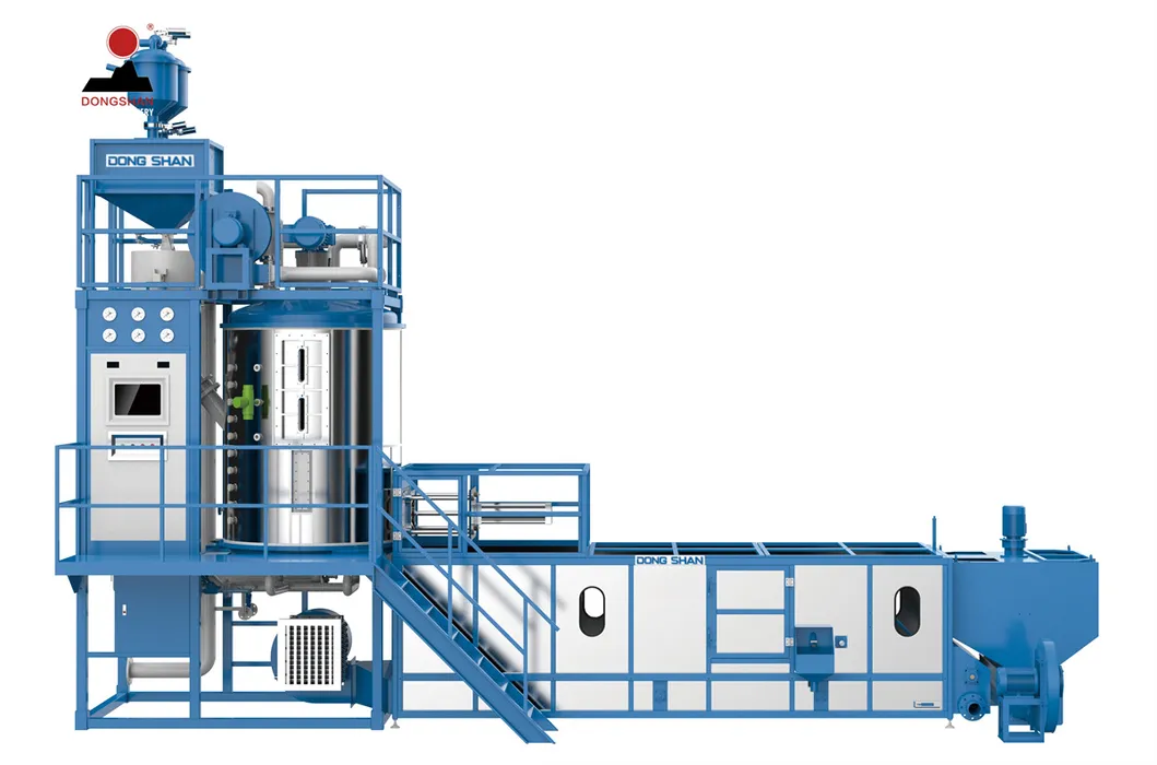 Equipamento de Expansão Prévia de Espuma EPS de Poliestireno com Estrutura de Aço Inoxidável para Fábricas de Caixas de Embalagem