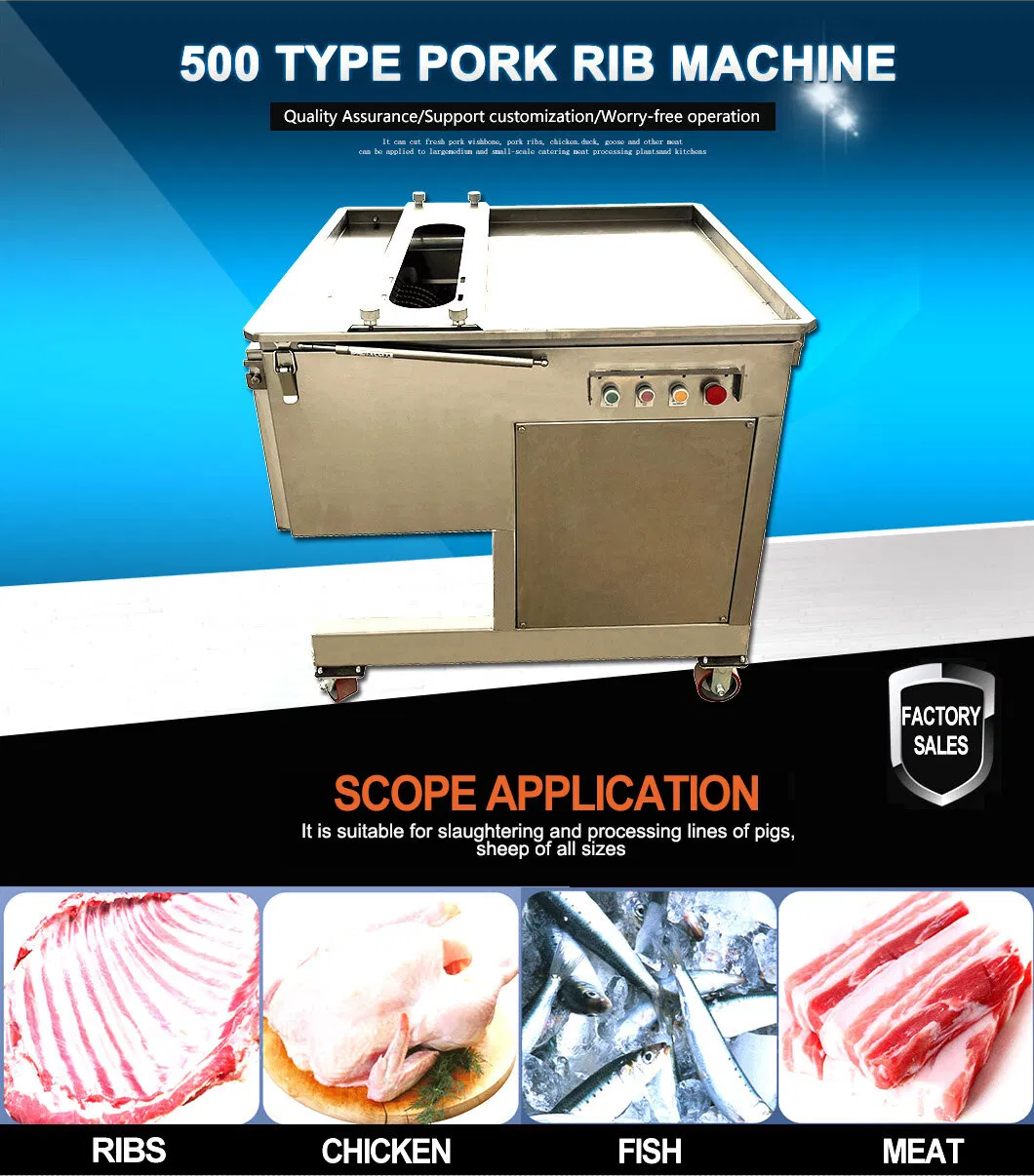 Máquina de Corte de Carne Comercial Cortador de Carne Congelada Máquina de Serrar Costelas de Porco Máquina de Serrar Ossos à Prova d'Água